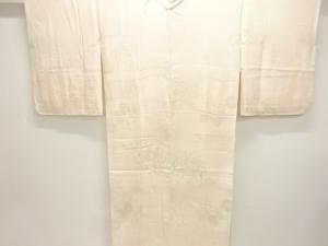 菊桐模様織り出し暈し単衣長襦袢